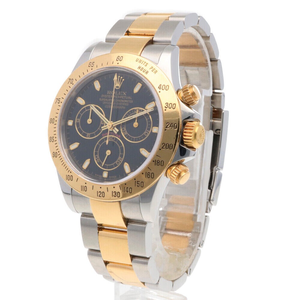 ROLEX Cosmograph Daytona Watches 116523 Stainless Steel K18 gold overhauled used