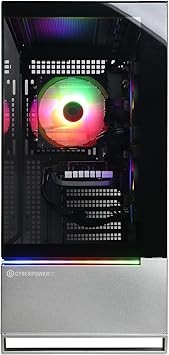 CyberPowerPC Gamer Master Gaming PC, AMD Ryzen 7 8700F 4.1GHz, GeForce RTX 4060 Ti 8GB, 16GB DDR5, 1TB PCIe Gen4 SSD, WiFi Ready and Windows 11 Home Edition (GMA290A)