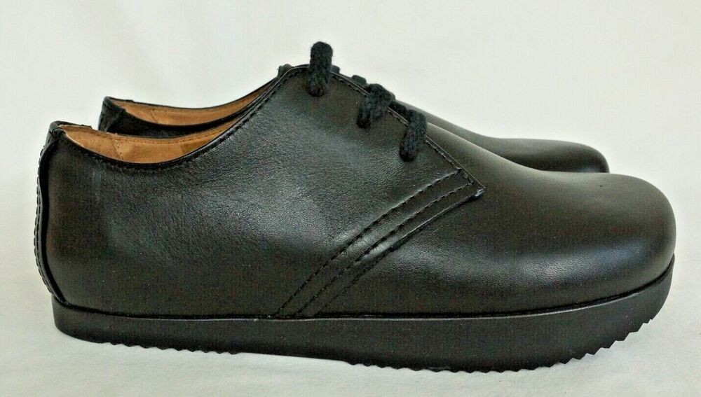 Kalso Earth Shoes Faroe Lokah Black Leather Women Negative Heel NEW