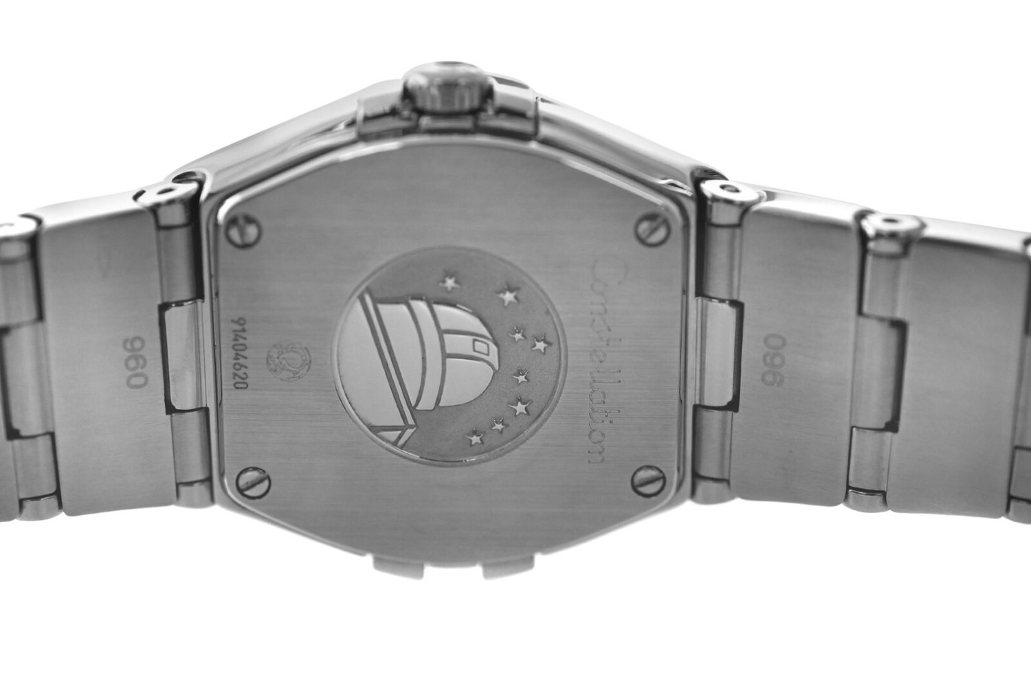 Omega Constellation 123.15.24.60.55.003 Diamond MOP 24mm Women's Quartz Watch-