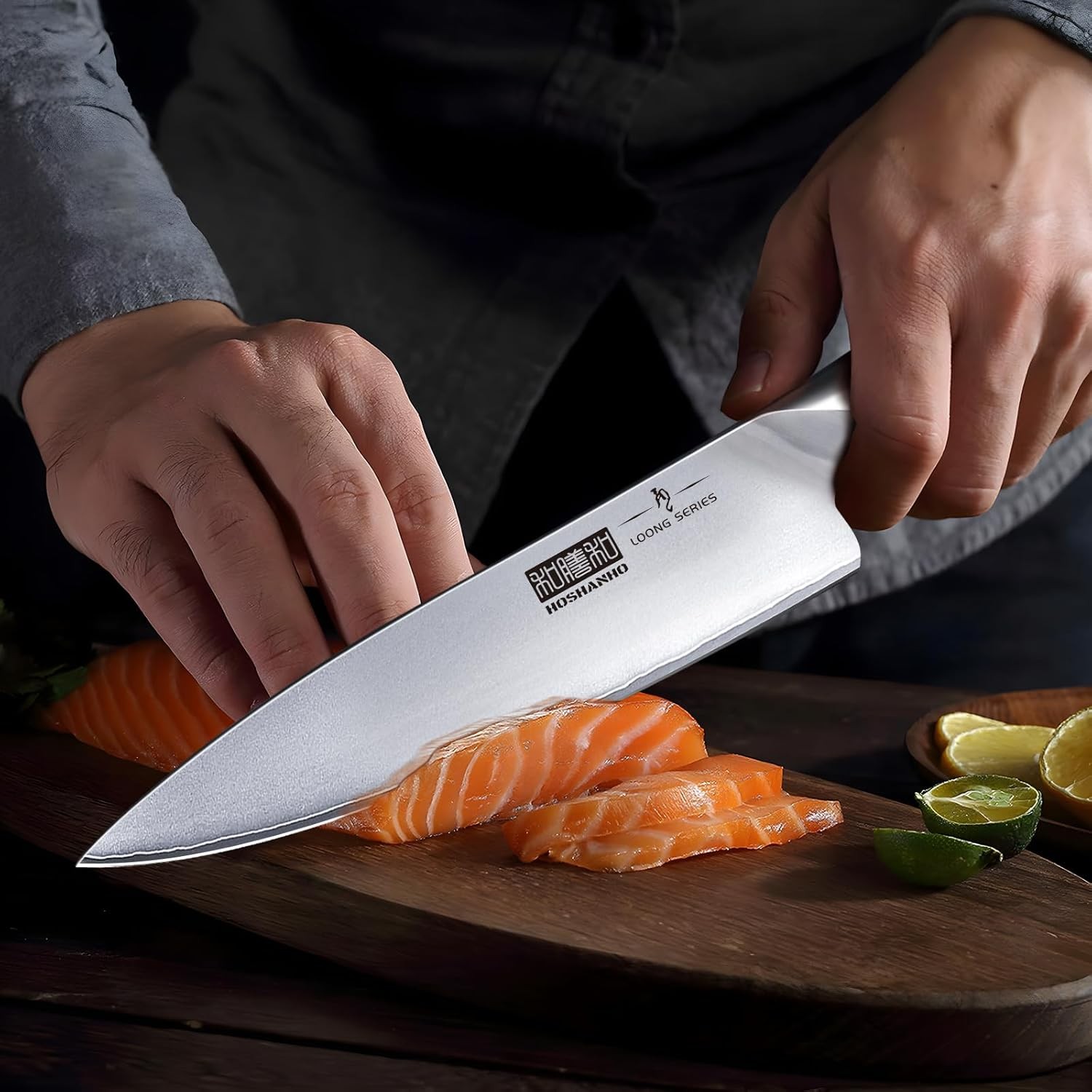 16 Piece Knife Set Japanese High Carbon Stainless Steel Kitchen Knife Set Extra Sharp Chef Knife Set with Sharpener