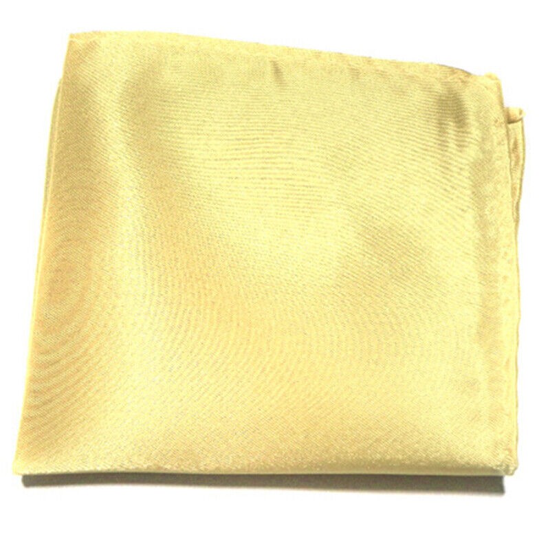 Men Square Towel Silk Satin Handkerchief Wedding Party Suit Pocket Accessories