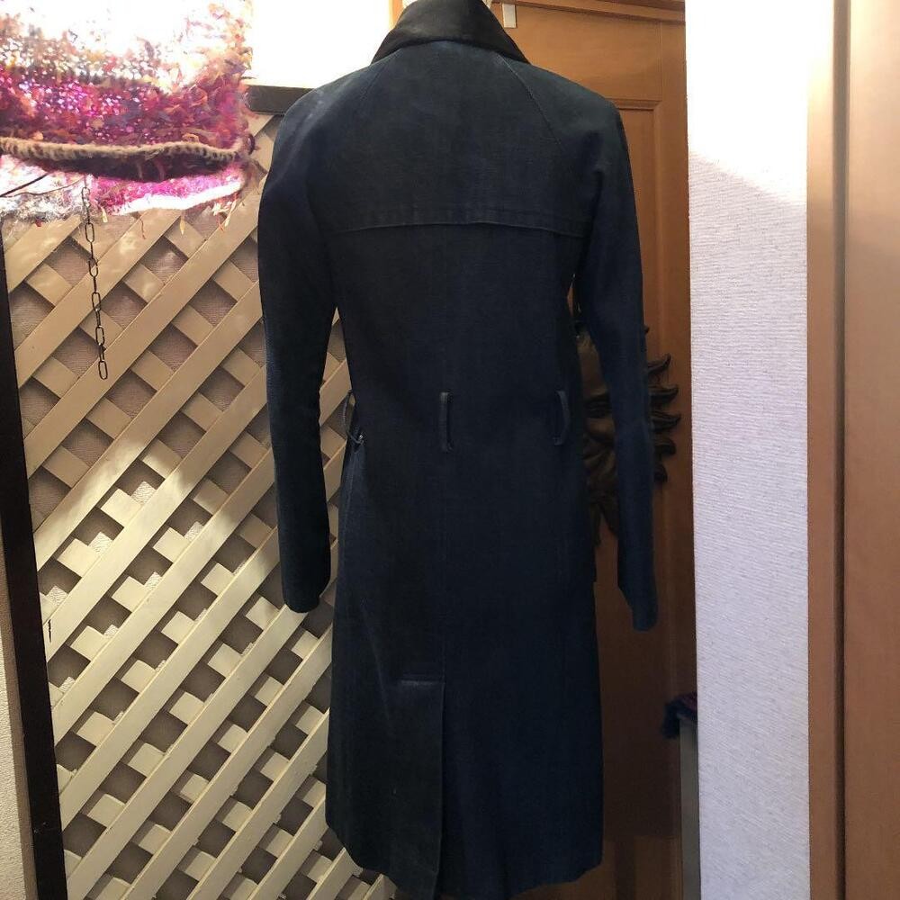 Junya Watanabe Comme Des Garcons Denim Coat 1996 Women size JP-S *Belt missing*