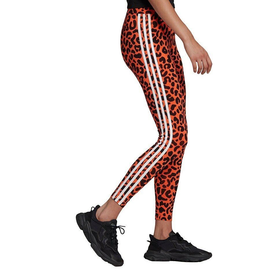 ADIDAS ORIGINALS RICH MNISI ANIMAL PRINT LEGGINGS BNWT UK 6,8,12 LAST 3