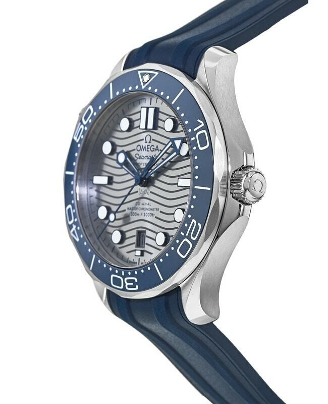 New Omega Seamaster Diver 300 M Grey Dial Men's Watch 210.32.42.20.06.001