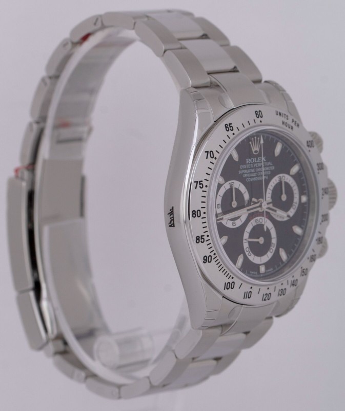 NOS STICKERED Rolex Daytona Cosmograph Chromalight RANDOM SERIAL 40mm 116520 B+P