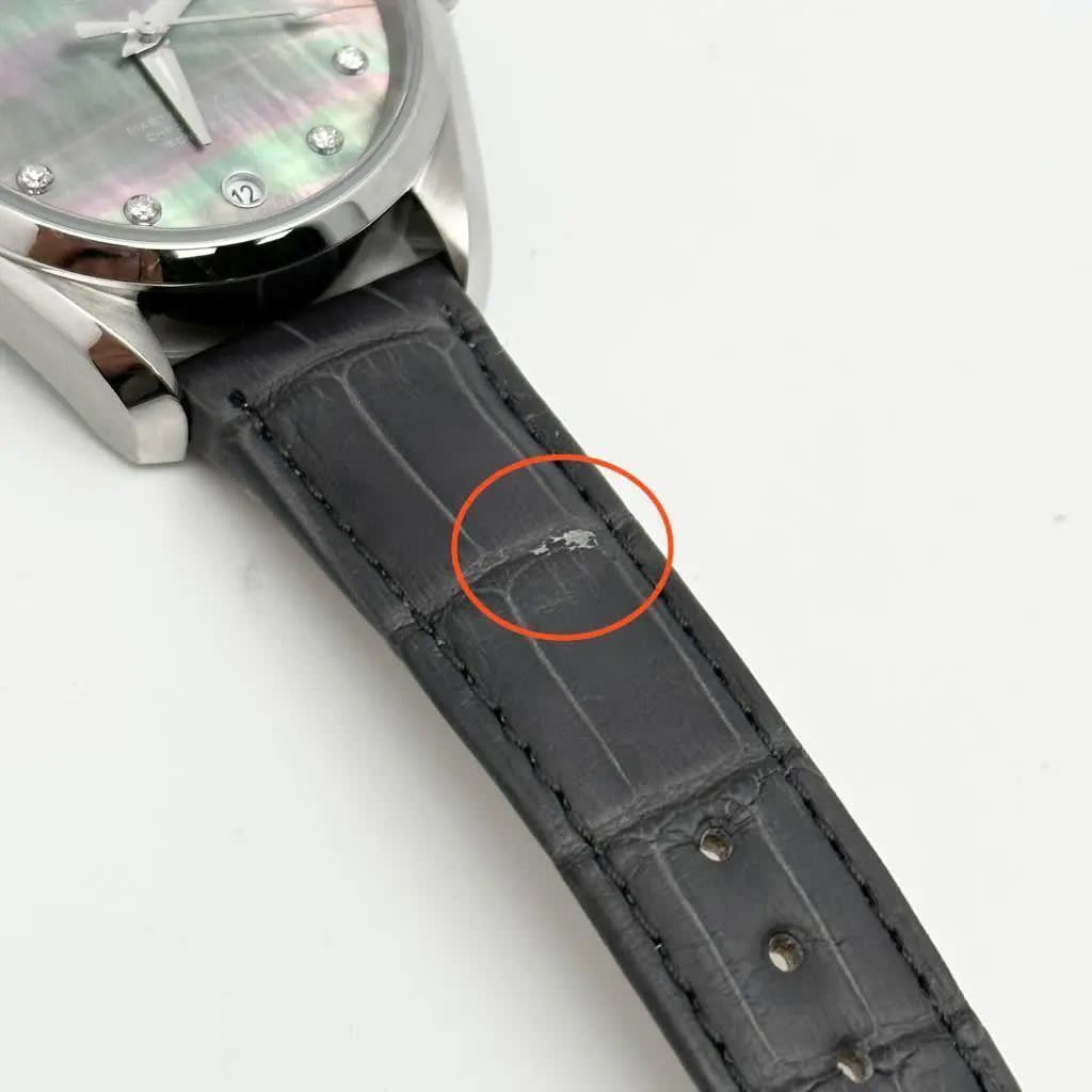 Omega Seamaster Aqua Terra Steel MOP Diamond Grey dial Watch 231.139.21.57.001-