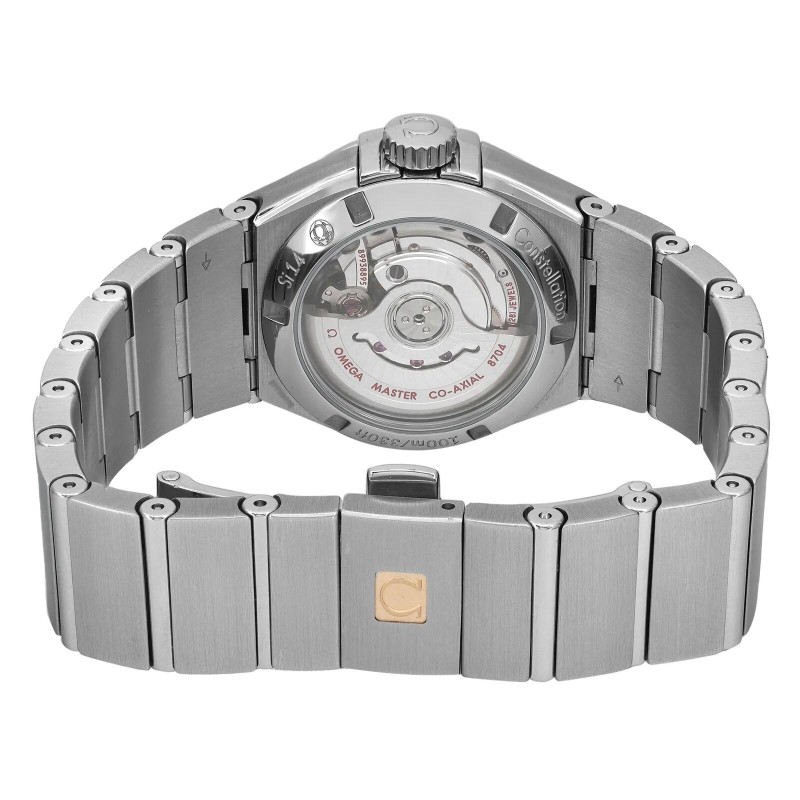 Omega Constellation 27mm Steel MOP Dial Automatic Watch 127.10.27.20.55.001