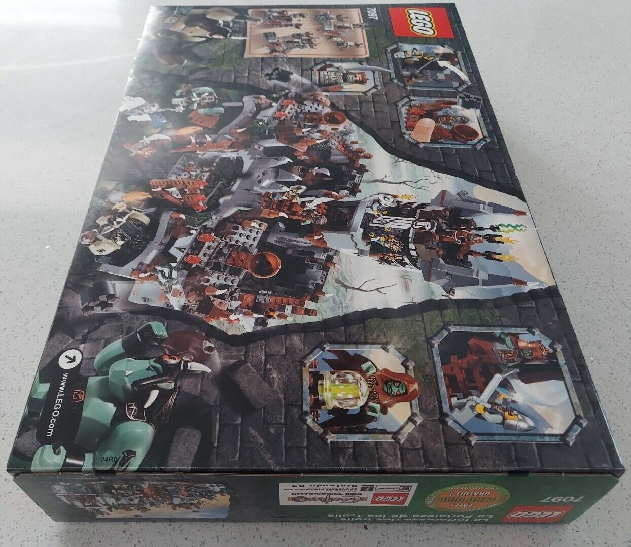 New LEGO Castle TROLL MOUNTAIN FORTRESS 7097 Kingdom knight troll witch orc king