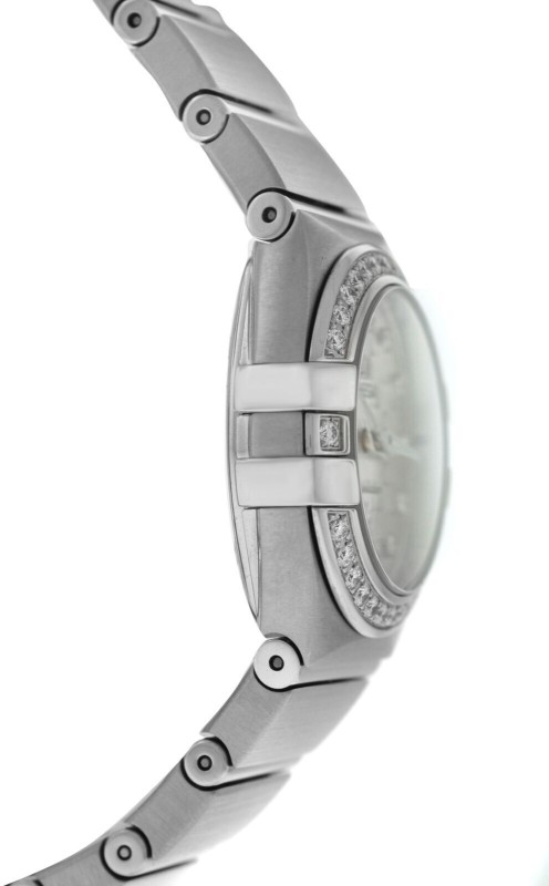 Omega Constellation 123.15.24.60.52.001 Diamond Sunburst Steel 24MM Quartz Watch