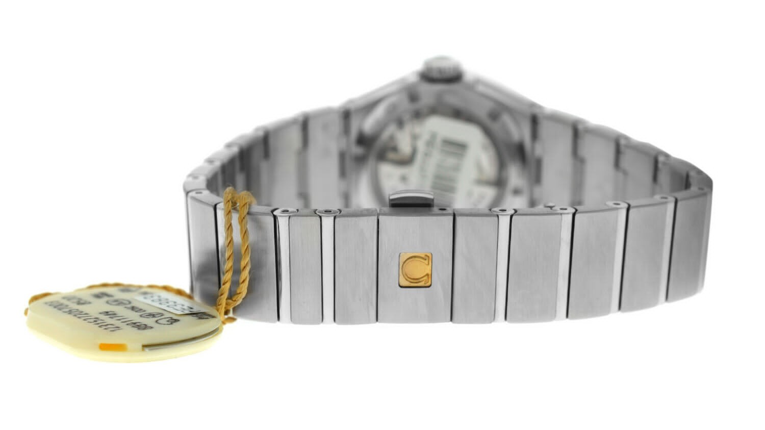 Omega Constellation 123.15.27.20.57.003 Diamond MOP Date Steel 27mm Women's Watch -