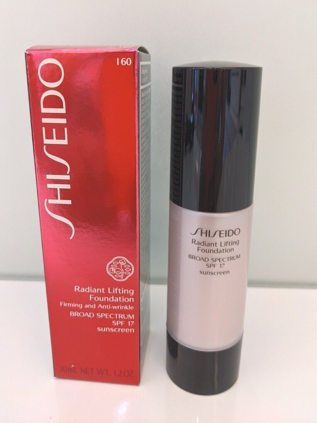 Shiseido Radiant Lifting Foundation - I60 - SPF 17 - 1.2 oz. - New in Box