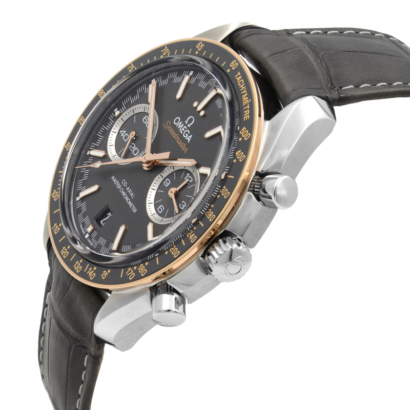 Omega Speedmaster Racing Steel Gold Gray dial Men's Watch 329.23.44.51.06.001-