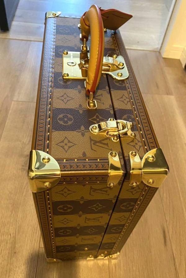 Louis Vuitton Nigo Cotteville 40 handbag briefcase Trunk Tiger brand new and rare-