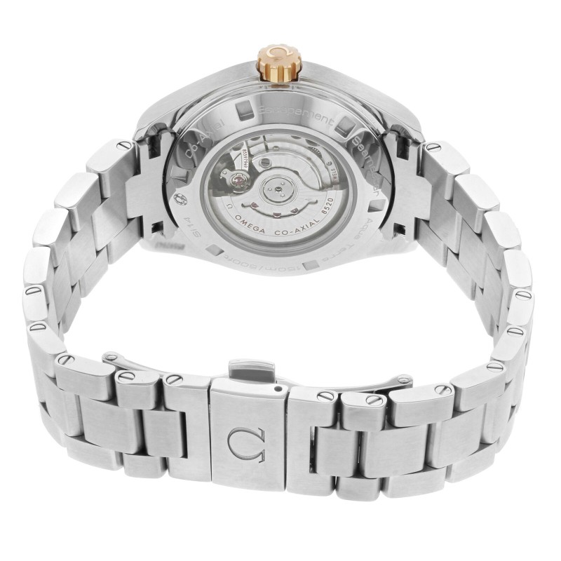 Omega Seamaster Aqua Terra Steel Diamond Mop Dial Ladies 231.25.34.20.55.003-