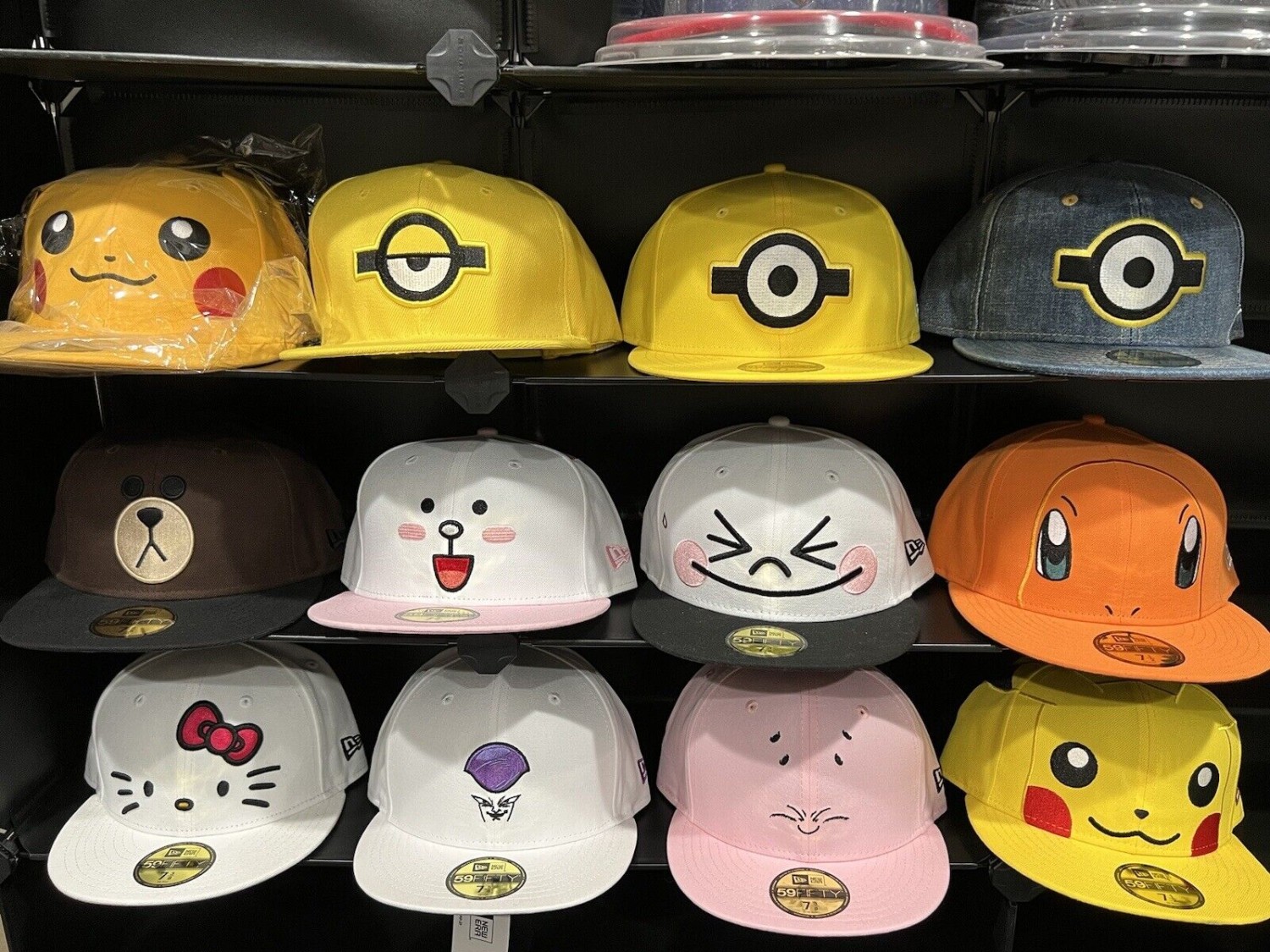 ENTIRE COLLECTION NEW ERA FITTED HAT, BIG FACE, HEROS, MARVELS, POKEMON, SUPREME