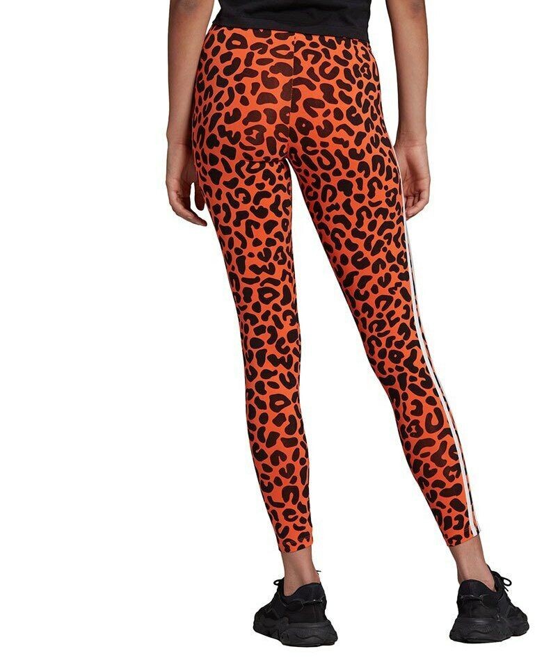 ADIDAS ORIGINALS RICH MNISI ANIMAL PRINT LEGGINGS BNWT UK 6,8,12 LAST 3
