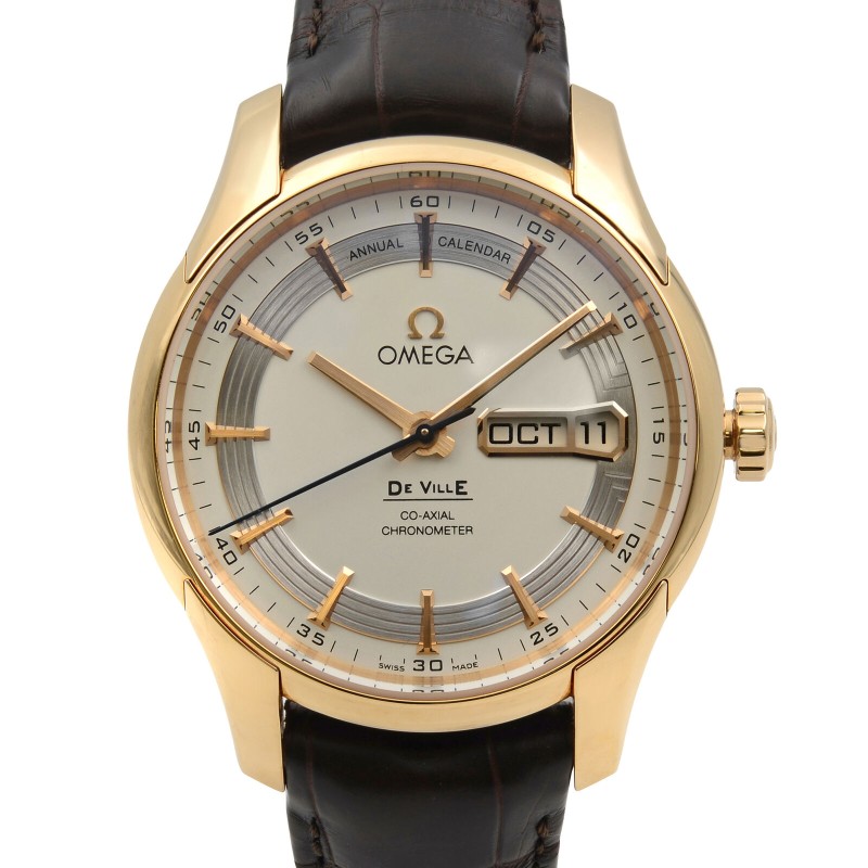 Omega DeVille Hour Vision 18K Rose Gold Automatic Watch Men's Watch 431.63.41.22.02.001-