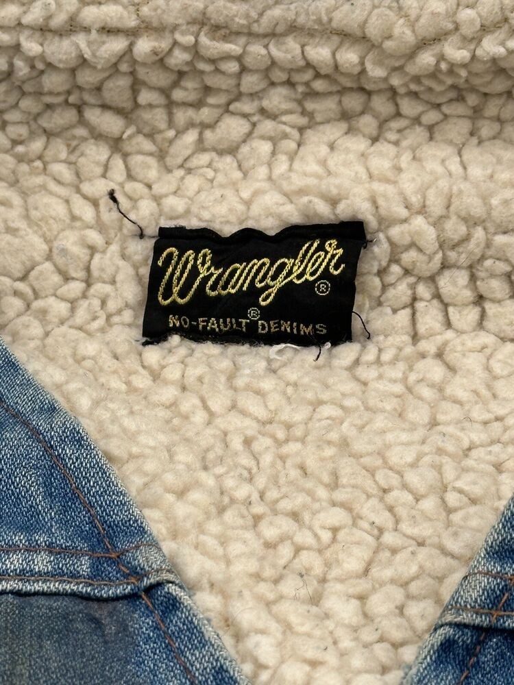 Vintage Wrangler Rock Heavy Metal Iron Maiden Women's Jean Denim Vest - Small