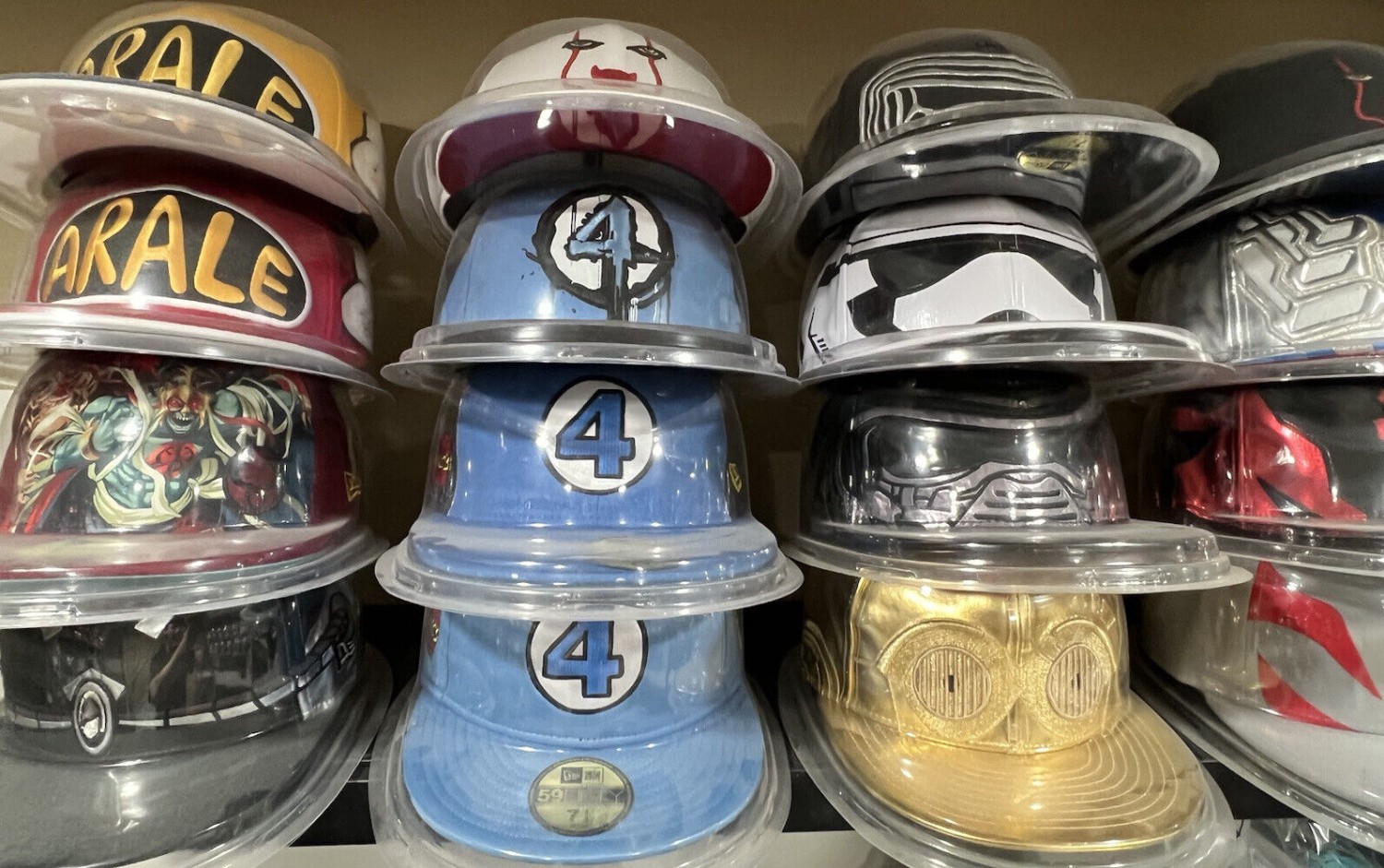 ENTIRE COLLECTION NEW ERA FITTED HAT, BIG FACE, HEROS, MARVELS, POKEMON, SUPREME