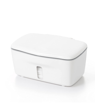 OXO Tot Perfect Pull Wipe Dispenser, Gray, 8.75x6.5x4.5 Inches (1 Count)