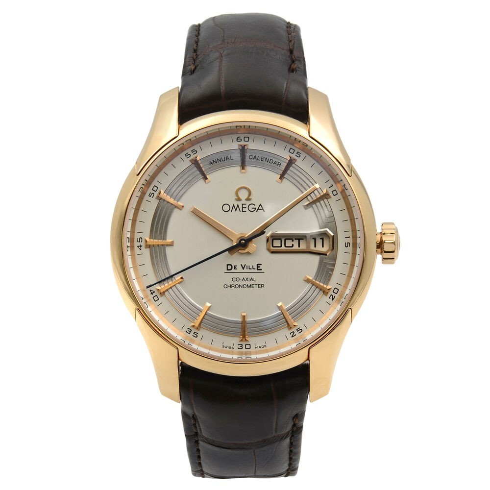 Omega DeVille Hour Vision 18K Rose Gold Automatic Watch Men's Watch 431.63.41.22.02.001-