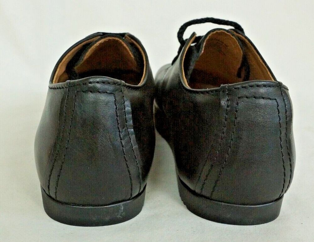 Kalso Earth Shoes Faroe Lokah Black Leather Women Negative Heel NEW