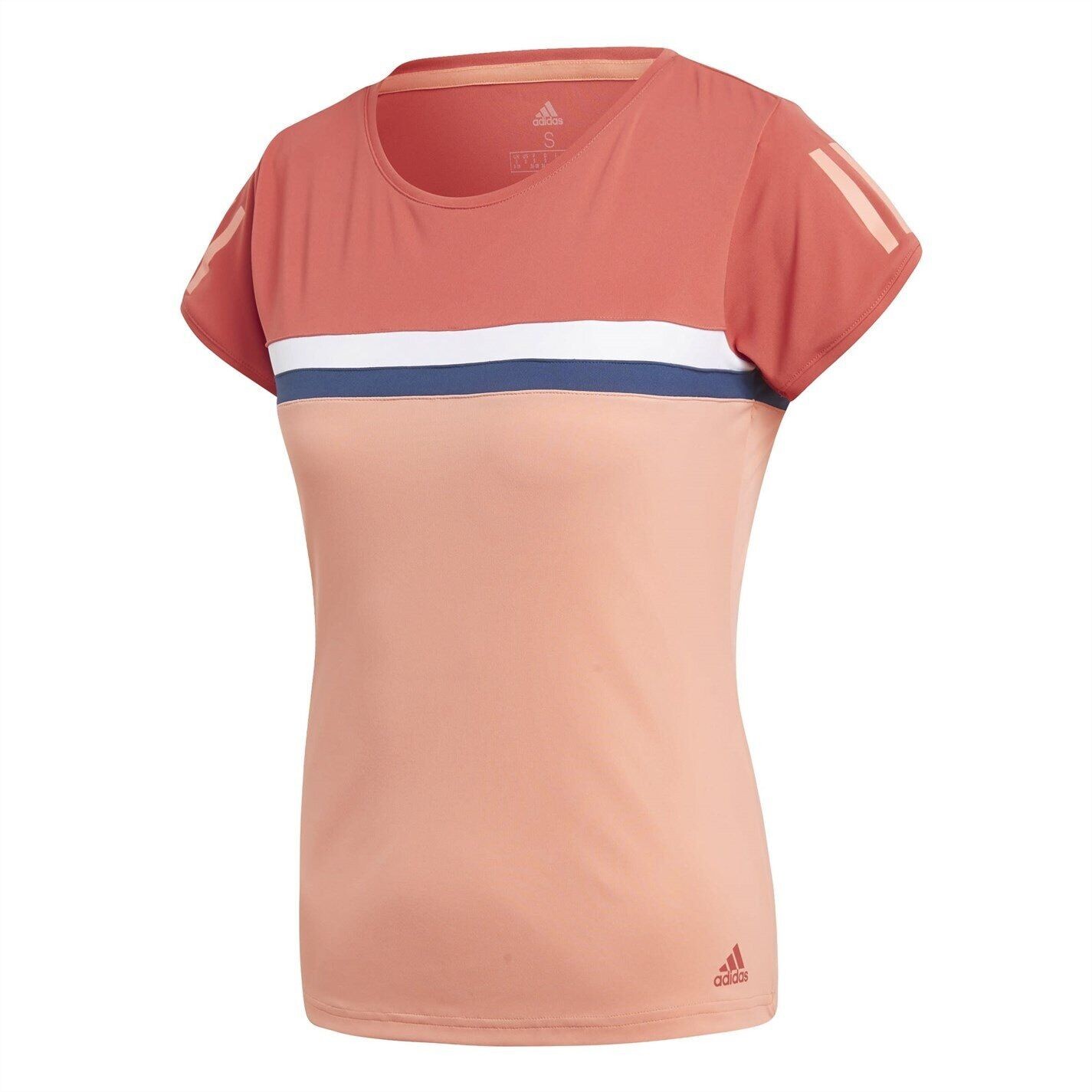 adidas Club women's T-shirt. Adidas. Colour Red/Orange. A24525896 Red/Orange 30-32