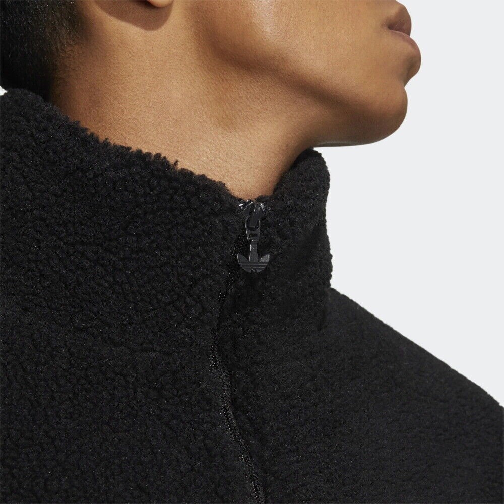 Adidas Originals Women's SHERPA Jacket TR HR3486 Black/White