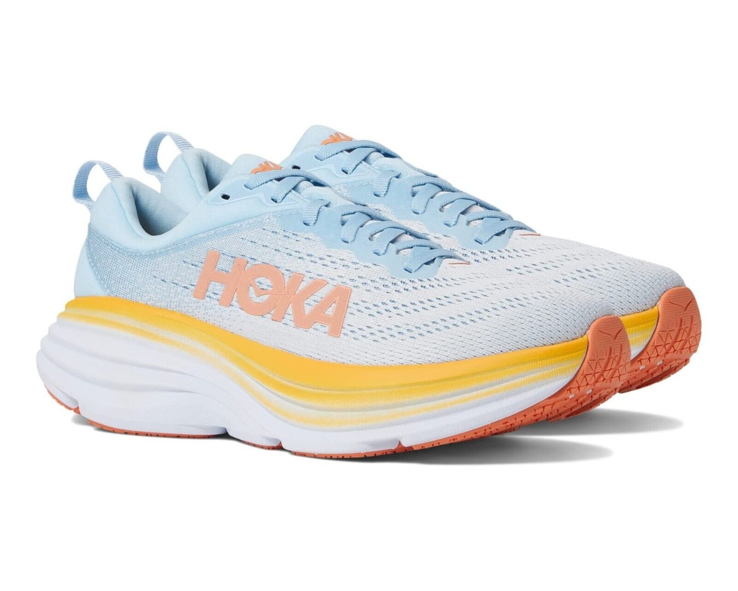 NEW WOMEN'S HOKA ONE ONE BONDI 8 RUNNING Gym Workout Shoes. BNIB. 1127952
