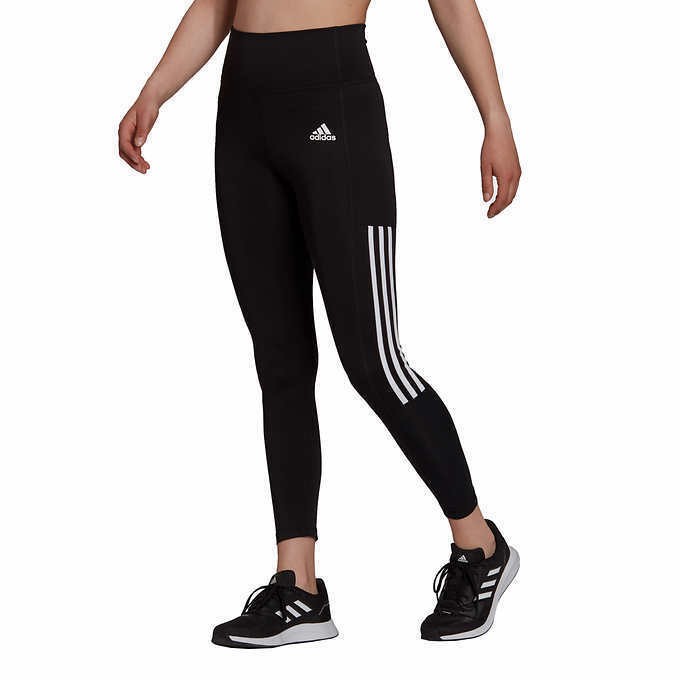 Adidas Women's Tight Pants 3 High Waist Tight Mesh G52-