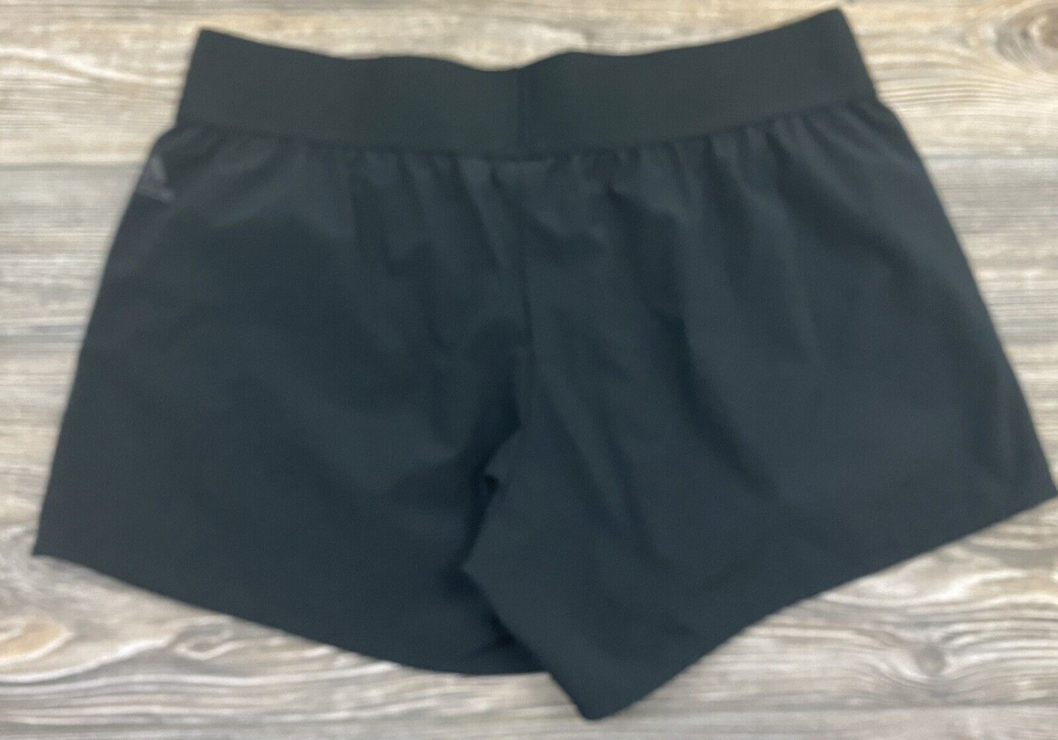 Adidas women's shorts medium stretch black polyester elastic fiber-