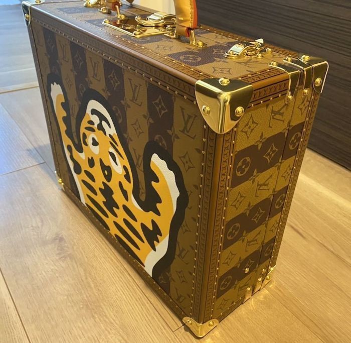 Louis Vuitton Nigo Cotteville 40 handbag briefcase Trunk Tiger brand new and rare-