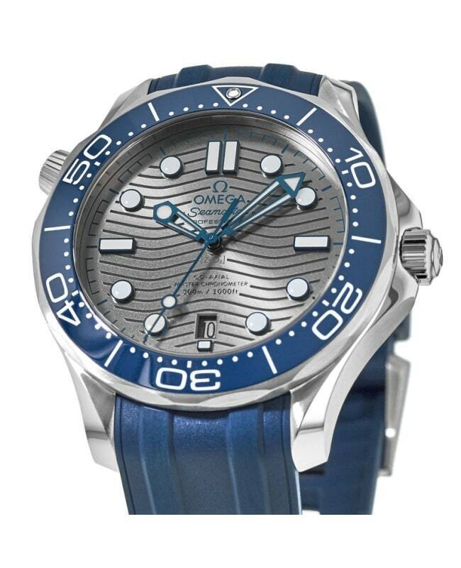 New Omega Seamaster Diver 300 M Grey Dial Men's Watch 210.32.42.20.06.001