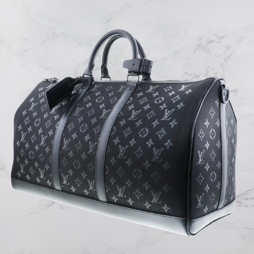 [Rank SA] Louis Vuitton M44770 KEEPALL 50 LED Duffle Limited Edition Japan-