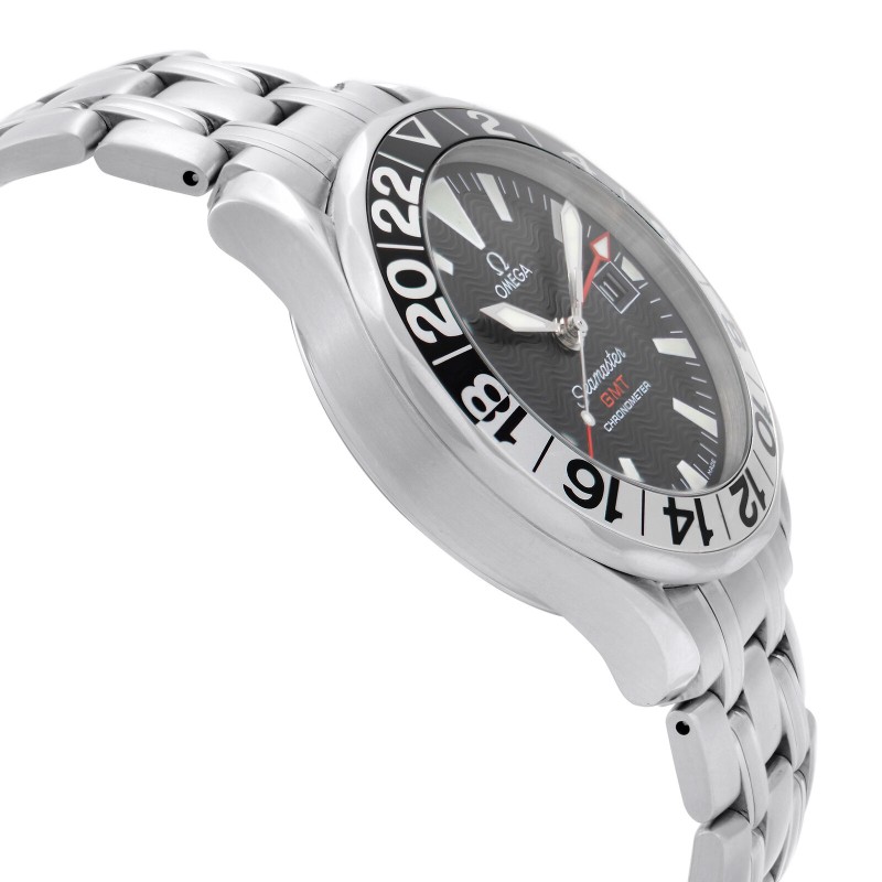 Omega Seamaster GMT 50th Anniversary Steel Black Dial Men's Watch 2234.50.00-