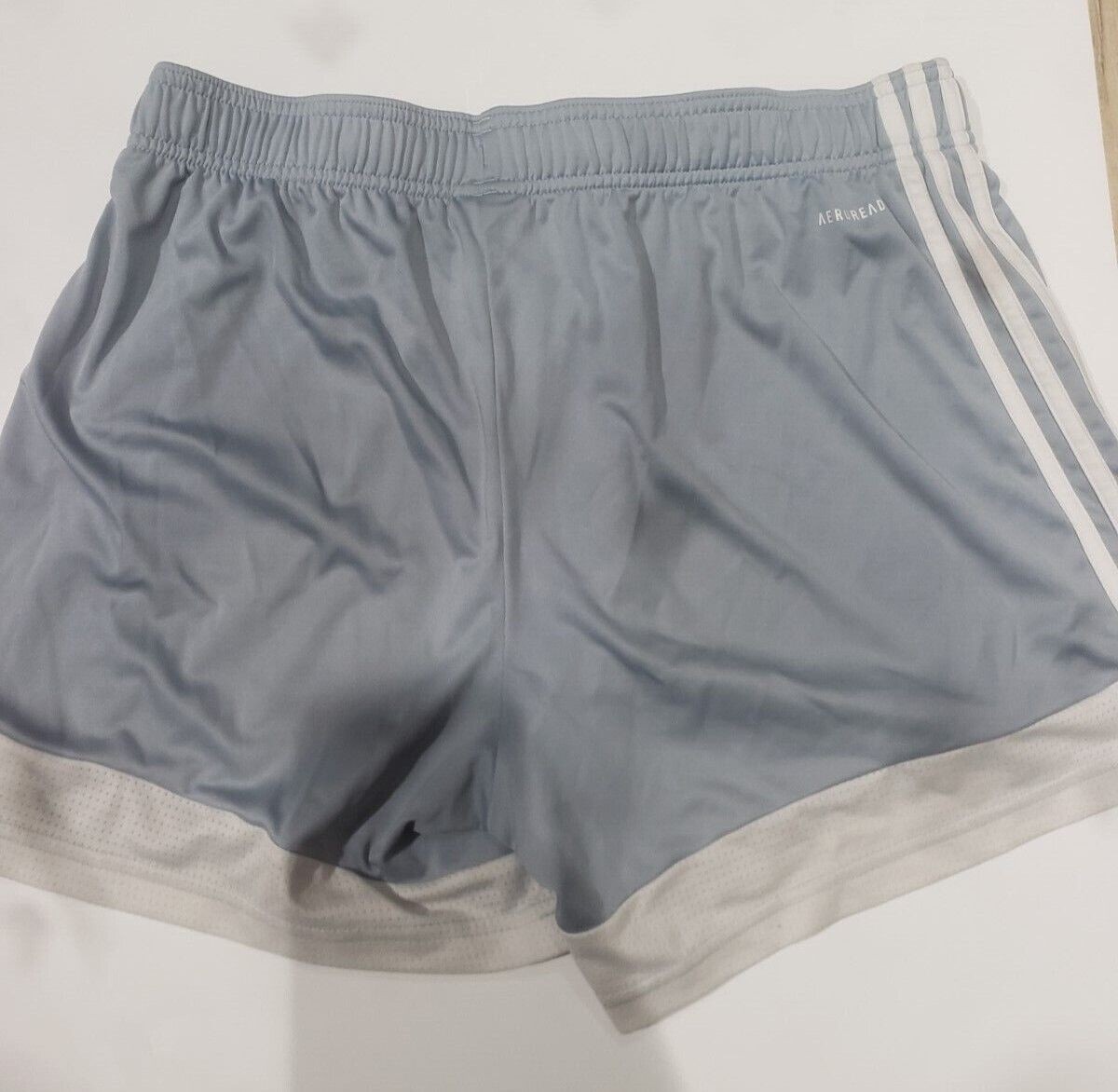 Adidas Grey AeroReady Sports Women's Shorts Large in Good Condition-
