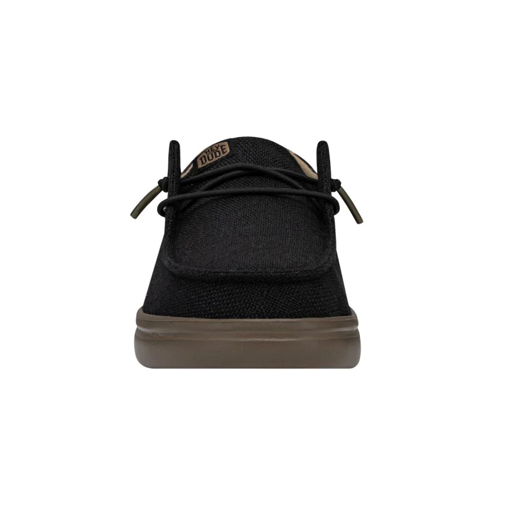 Hey Dude Wendy Rise Leo - Black | Women's Shoes | Women's Slip on Loafers