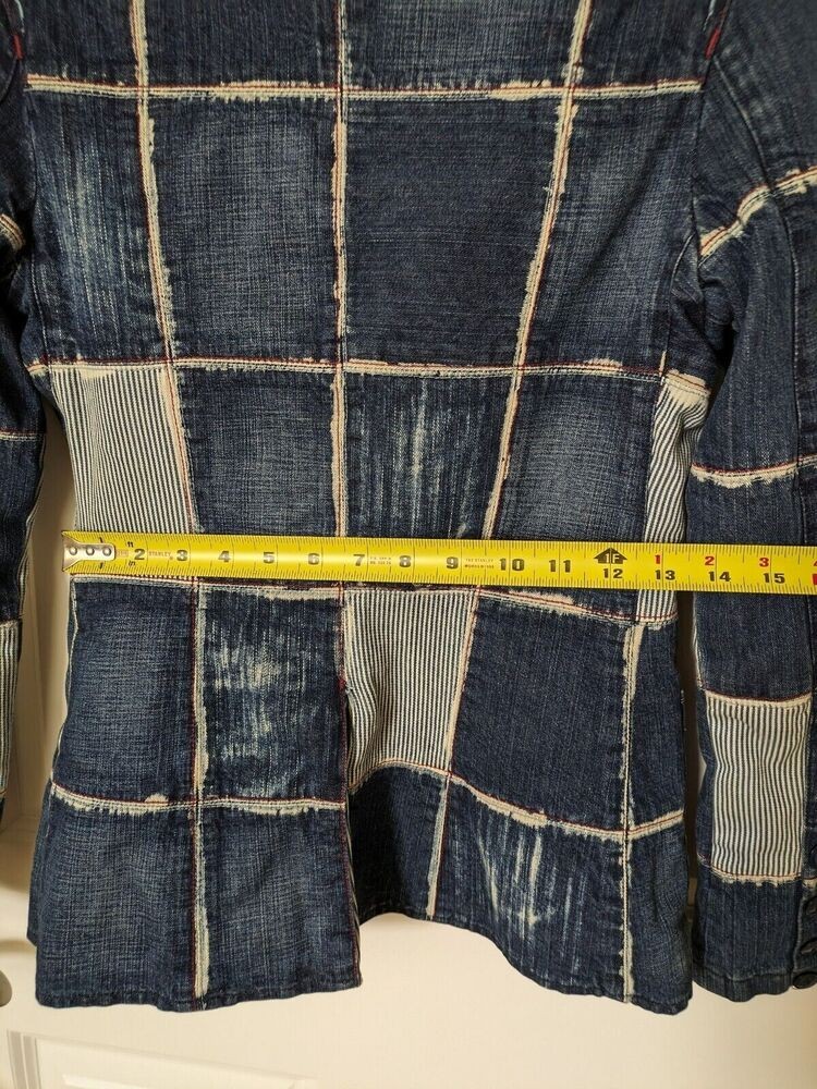 Rare Vintage Pepe Jeans London 75 Women's Denim Jacket Size M Medium RRP £200