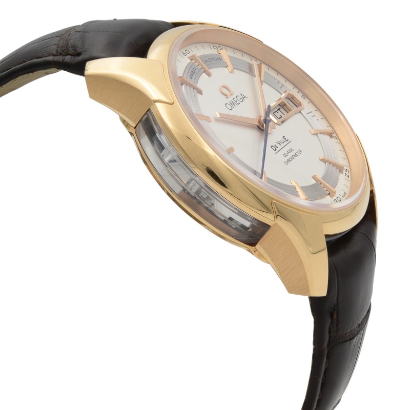 Omega DeVille Hour Vision 18K Rose Gold Automatic Watch Men's Watch 431.63.41.22.02.001-