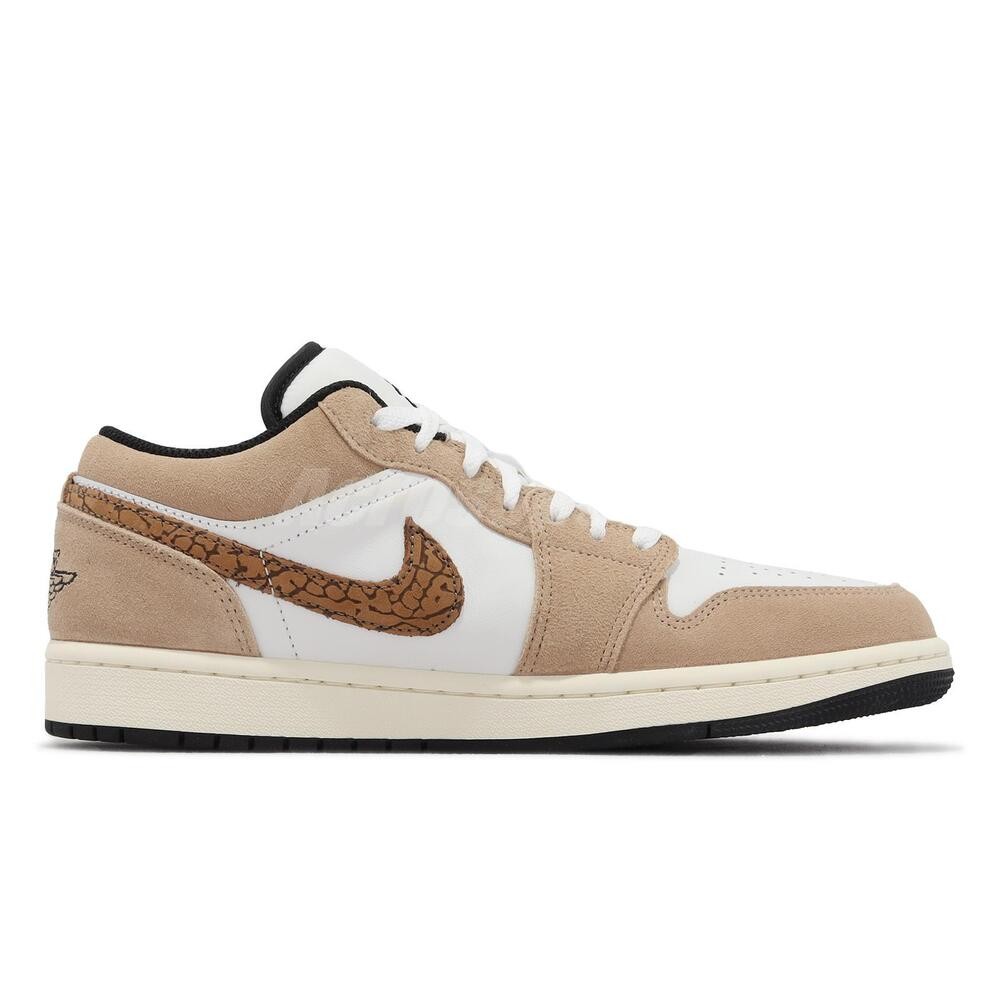 Nike Air Jordan 1 Low SE AJ1 Brown Elephant Men Casual Shoes Sneakers DZ4130-201