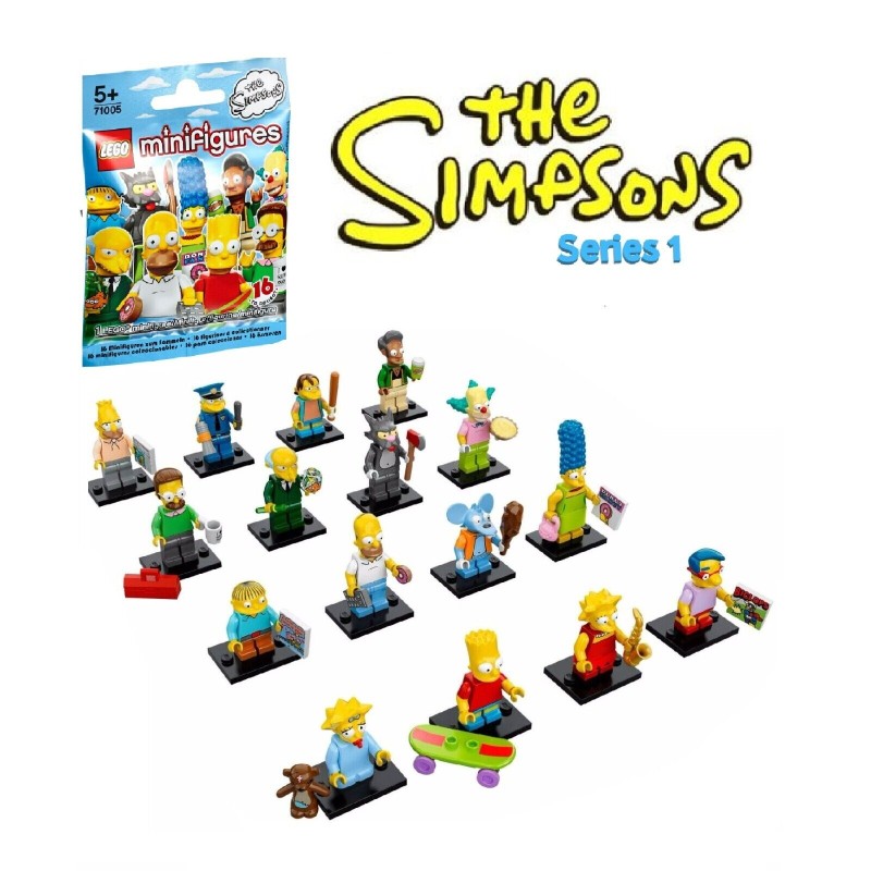 LEGO THE SIMPSONS Collectible Minifigs Series 1 71005 - Complete Set 16 (SEALED)