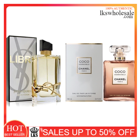 Best Seller Women Favorite Perfume EDP Combo Set Y.S.L LIBRE EDP & CHANEL_COCO_MADEMOISELLE Eau De Parfum Intense