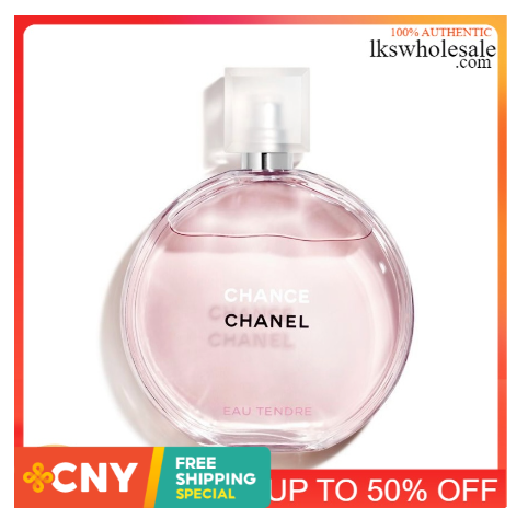 Best Seller CHANCE EAU TENDRE EAU DE TOILETTE SPRAY 100ML EDT For Women Perfume Female Fragrance Best Gift For Women