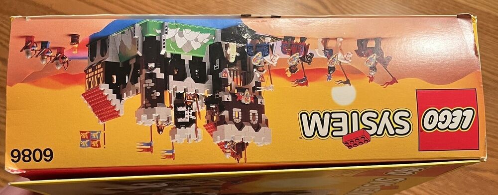 LEGO 6086 Black Knight’s Castle With Box And Instructions Read Description