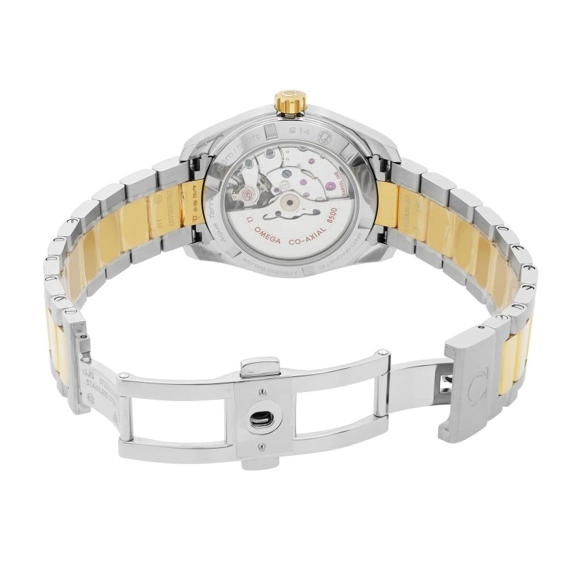 Omega Seamaster Aqua Terra Gold Diamond MOP dial Men's Watch 231.25.39.21.55.002-
