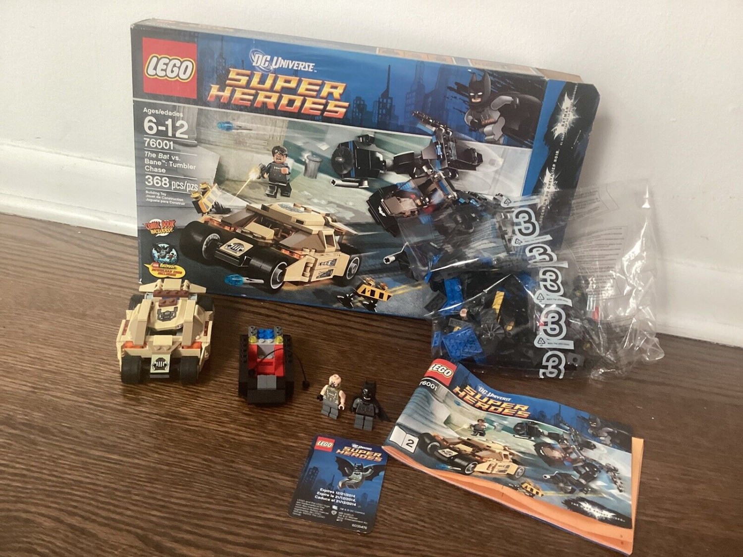 LEGO DC Comics Super Heroes: The Bat vs. Bane: Tumbler Chase (76001)