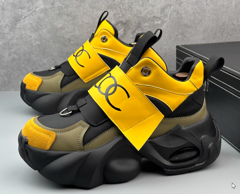 Fashion brand thick-soled dad shoes for men autumn and winter lazy slip-on men's shoes all-match height-enhancing casual sports shoes