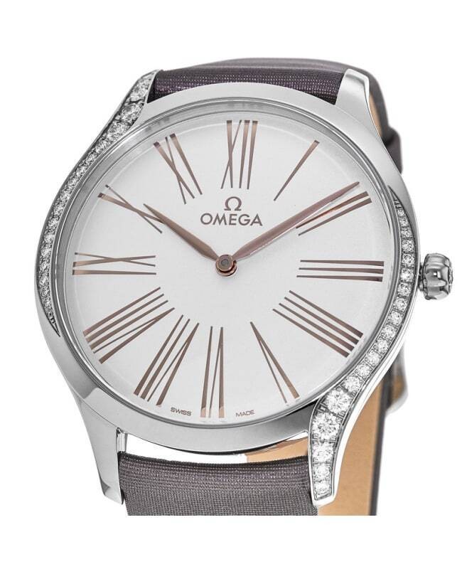 New Omega De Ville Tresor Diamond Bezel Women's Watch 428.17.39.60.02.001