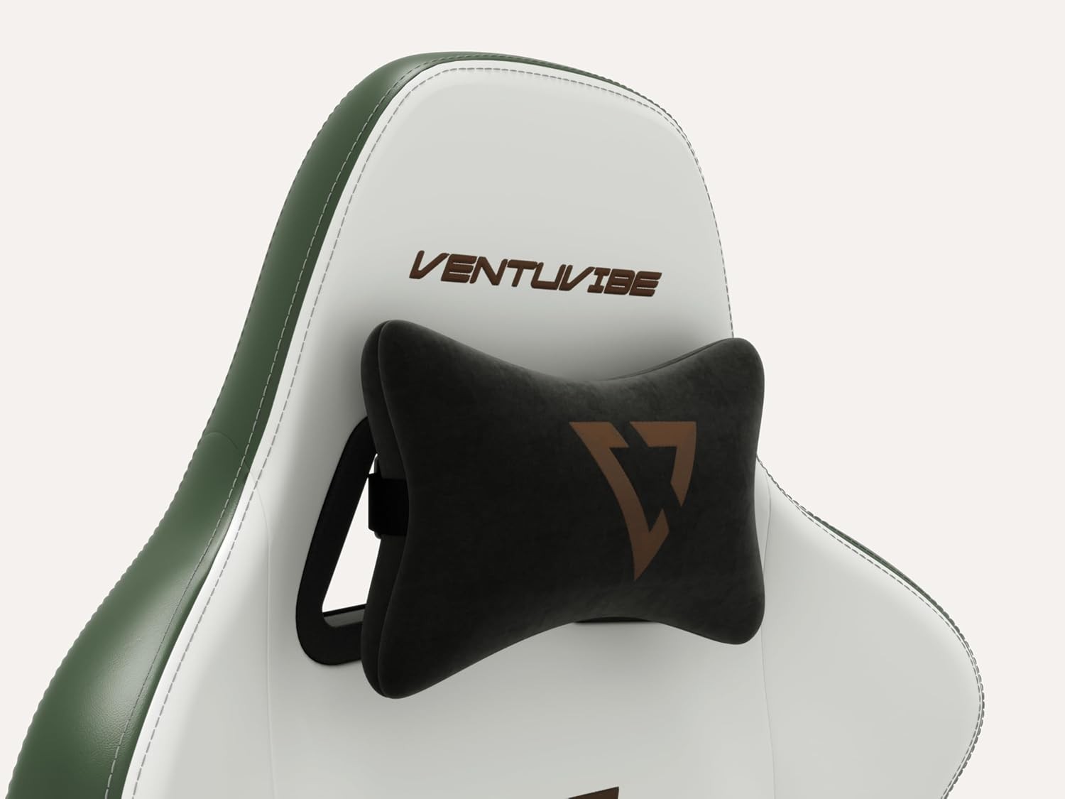 Ergonomic Gaming and Office Chair with Memory Foam Pillow, 4D Adjustable Armrests, PU Leather Reclining High Back Comfort Computer Chair